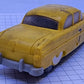 Lionel No. 0068-100 HO Gauge 1961 Yellow #7 Racing Stock Car with Gray Bumpers