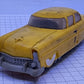 Lionel No. 0068-100 HO Gauge 1961 Yellow #7 Racing Stock Car with Gray Bumpers