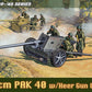 Dragon 6249 1:35 7.5cm Pak 40 with Heer Gun Crew Plastic Model Kit
