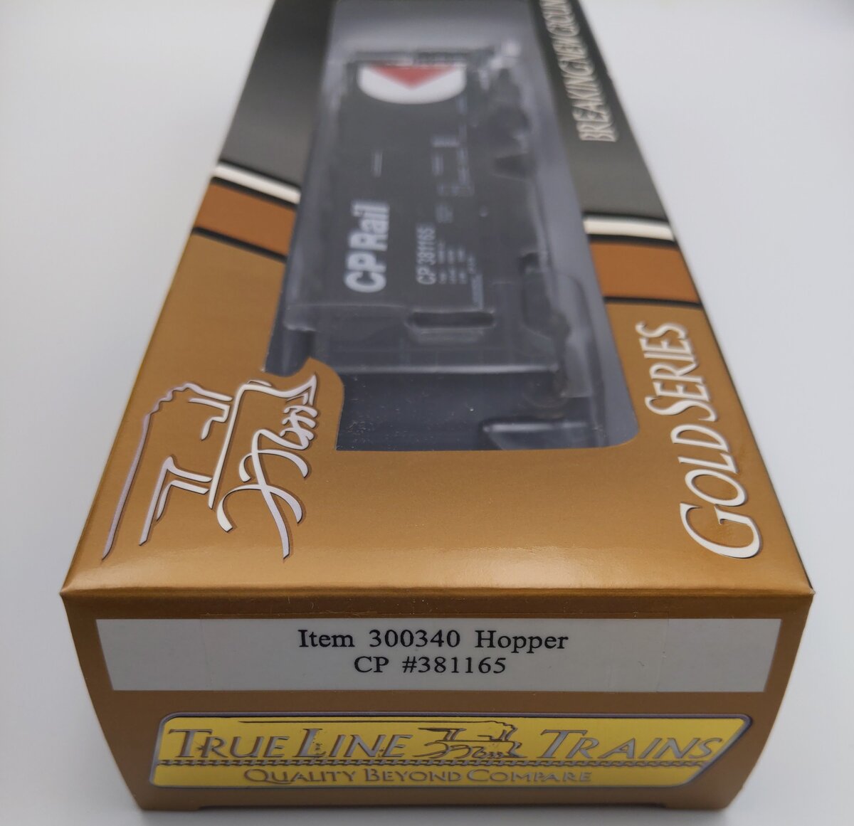 True Line Trains 300340 HO Scale Canadian Pacific 4-Bay Hopper Car #381165