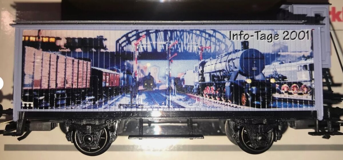 Marklin 4680 2001 HO Scale Info-Tage 2001 Refrigerated Car