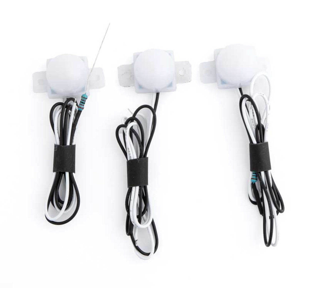 Walthers 949-4872 HO Cool White LED Dome Building Light (Pack of 3)