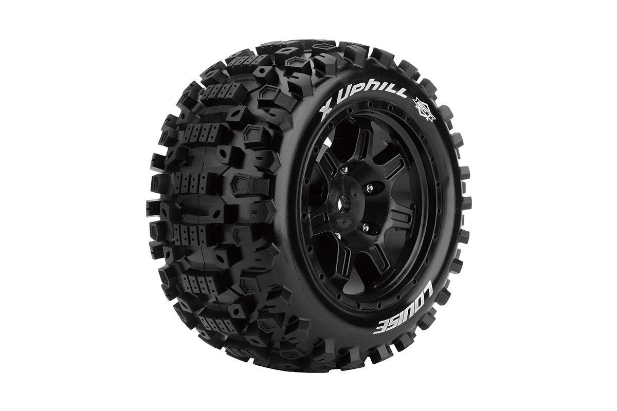 Louise R/C LT3297B MFT X-Uphill X-MAXX Sport Monster Truck Tires Mounted
