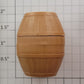 Acme 0715-1000 G Scale Plastic Pickle Barrel