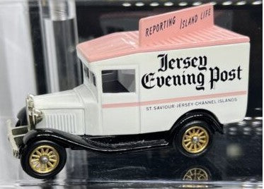 Lledo1986 1:64 Diecast Days Gone Jersey Evening Post Vehicle w/Figures