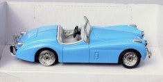 K-Line 48008 1:43 Kruisers Blue Jaguar XK-120 Roadster Convertible Diecast