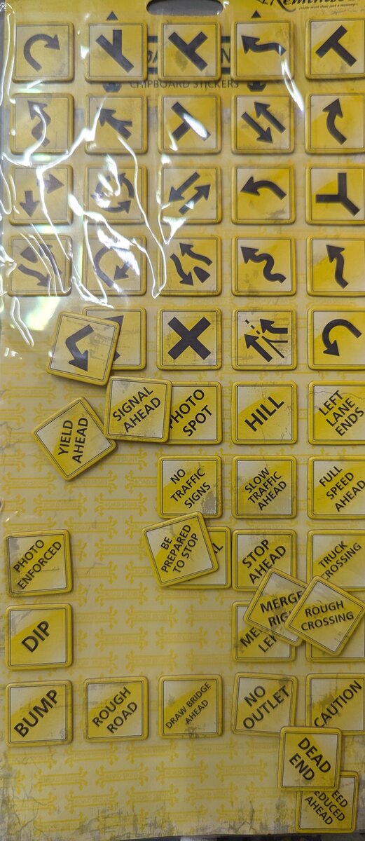 Acme RSI-126 HO Scale Reminisce Assorted Road Signs