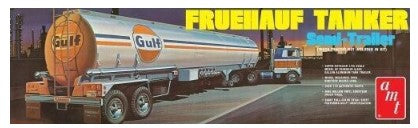 AMT T506 1:25 "Gulf" Fruehauf Tanker Semi-Trailer Model Kit