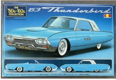 Gunze G-162:600 1:32 The 50's-60's Collection 1963 Thunderbird Model Kit