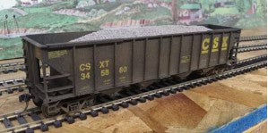 Walthers 932-4906 HO Scale CSX 100 Ton Quad Hopper Car Kit #345880