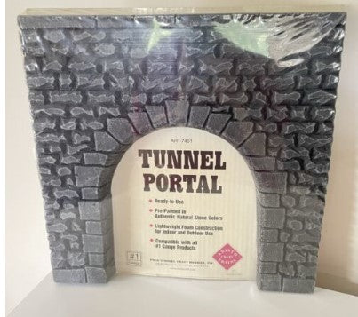 Aristo-Craft ART-7401 #1 Gauge Ready to Use Pre-Painted Tunnel Portal