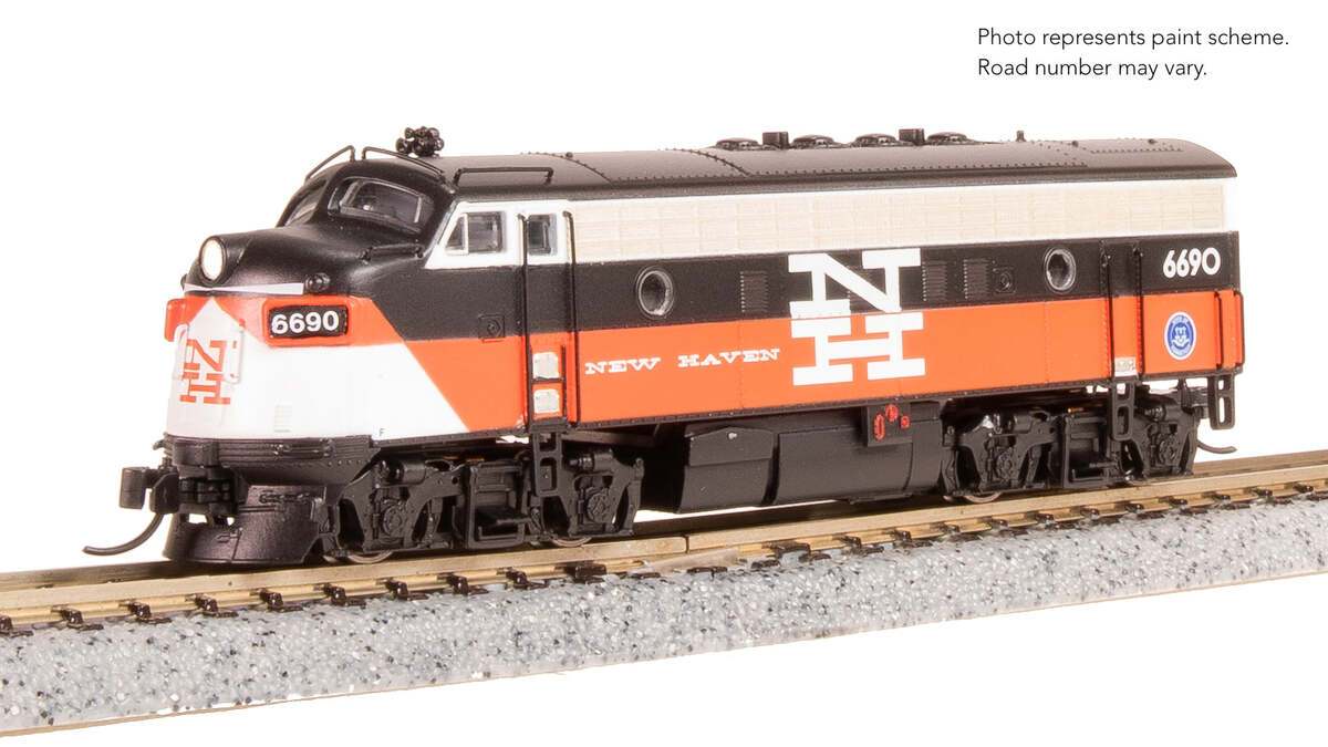 Broadway Limited 9282 N CDOT EMD F7A Diesel Locomotive No-Sound/DCC-Ready #6691