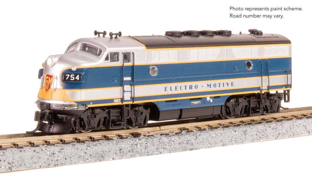 Broadway Limited 9224 N Demo EMD F3A Diesel Locomotive No-Sound/DCC-Ready #754A2