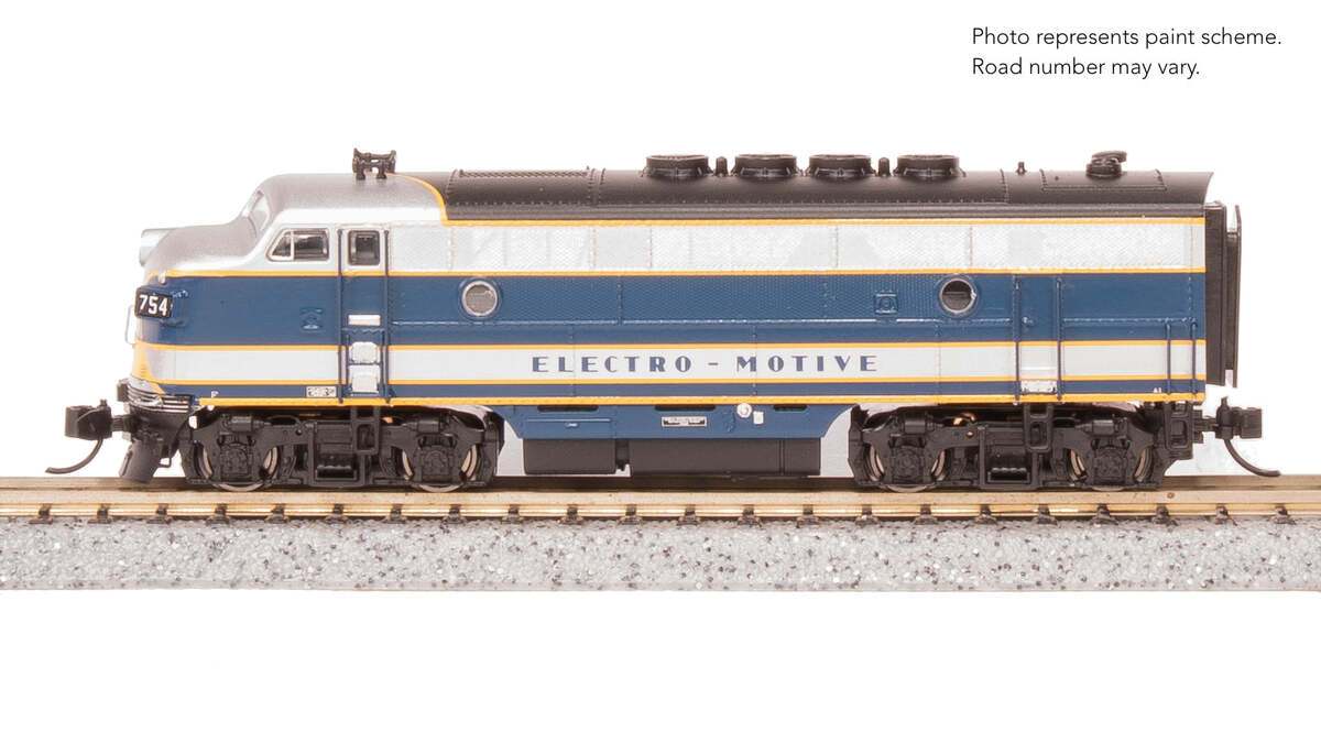 Broadway Limited 9224 N Demo EMD F3A Diesel Locomotive No-Sound/DCC-Ready #754A2