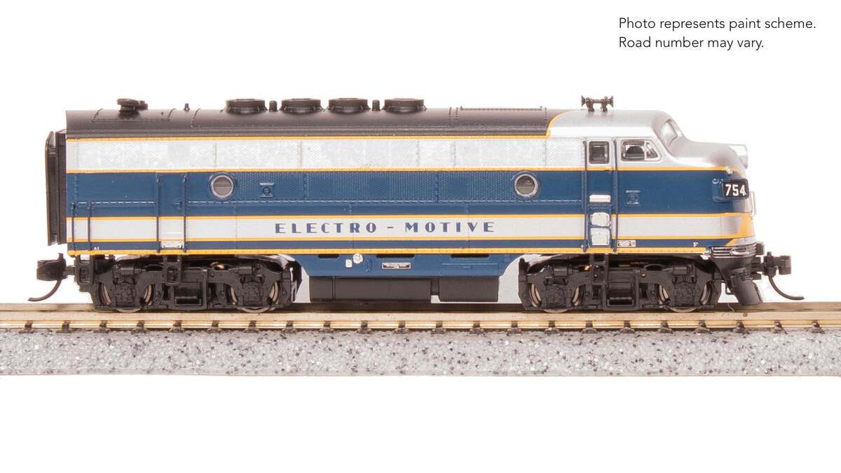 Broadway Limited 9224 N Demo EMD F3A Diesel Locomotive No-Sound/DCC-Ready #754A2