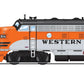 Broadway Limited 9285 N WP EMD F7A Diesel Locomotive No-Sound/DCC-Ready #913-A