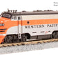 Broadway Limited 9286 N WP EMD F7B Diesel Locomotive No-Sound/DCC-Ready #916-C