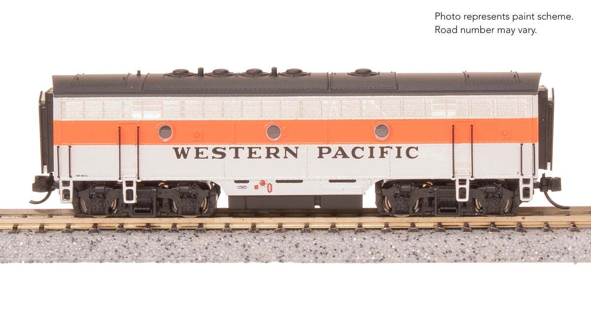 Broadway Limited 9286 N WP EMD F7B Diesel Locomotive No-Sound/DCC-Ready #916-C