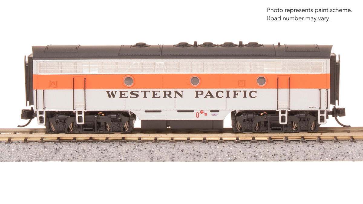 Broadway Limited 9286 N WP EMD F7B Diesel Locomotive No-Sound/DCC-Ready #916-C
