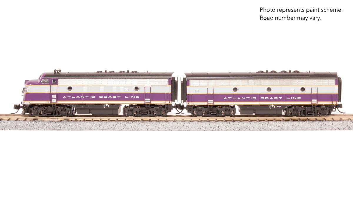 Broadway Limited 9221 N ACL EMD F3B Diesel Locomotive No-Sound/DCC-Ready #343B