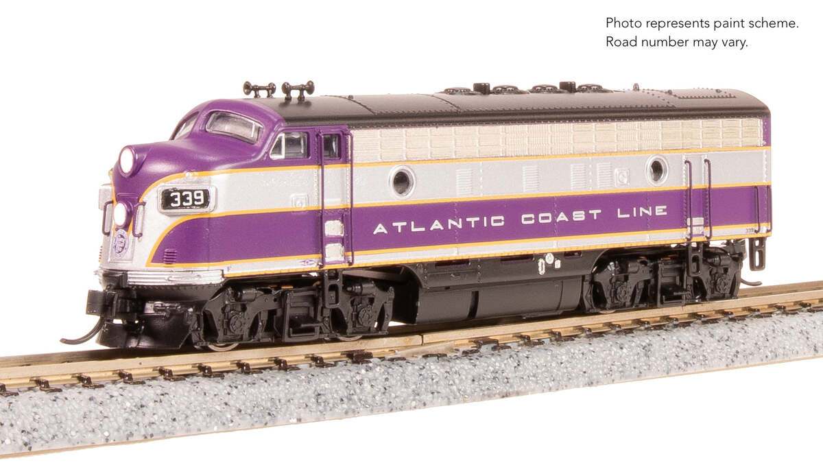 Broadway Limited 9221 N ACL EMD F3B Diesel Locomotive No-Sound/DCC-Ready #343B