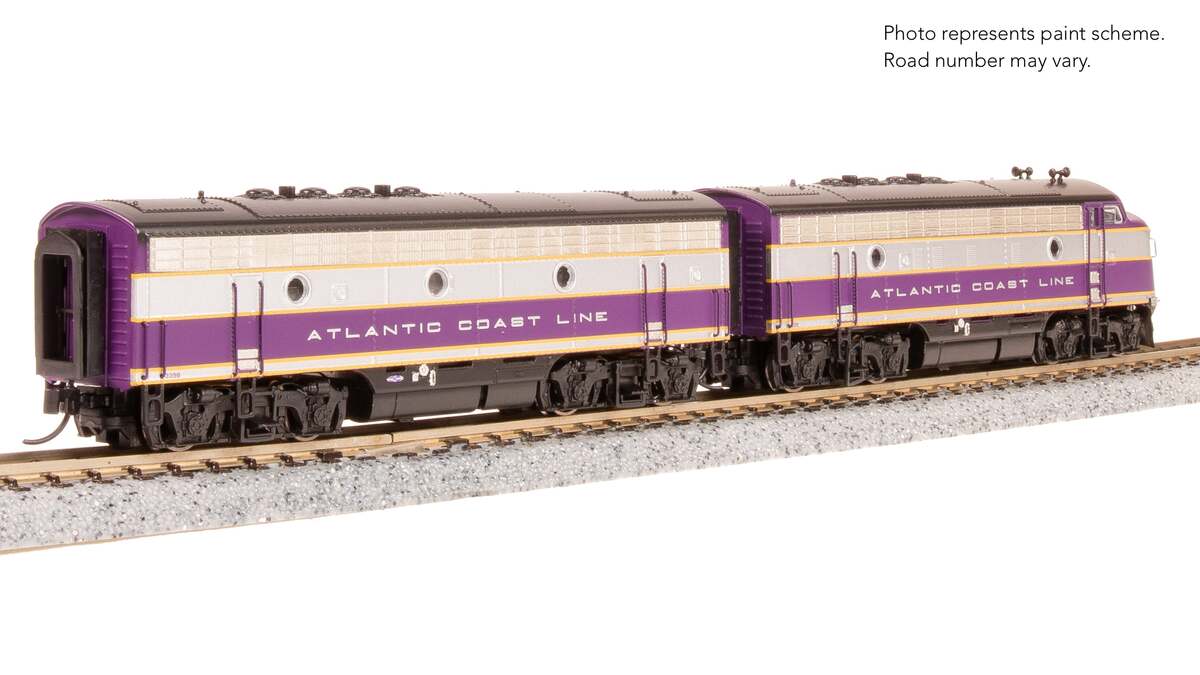 Broadway Limited 9221 N ACL EMD F3B Diesel Locomotive No-Sound/DCC-Ready #343B