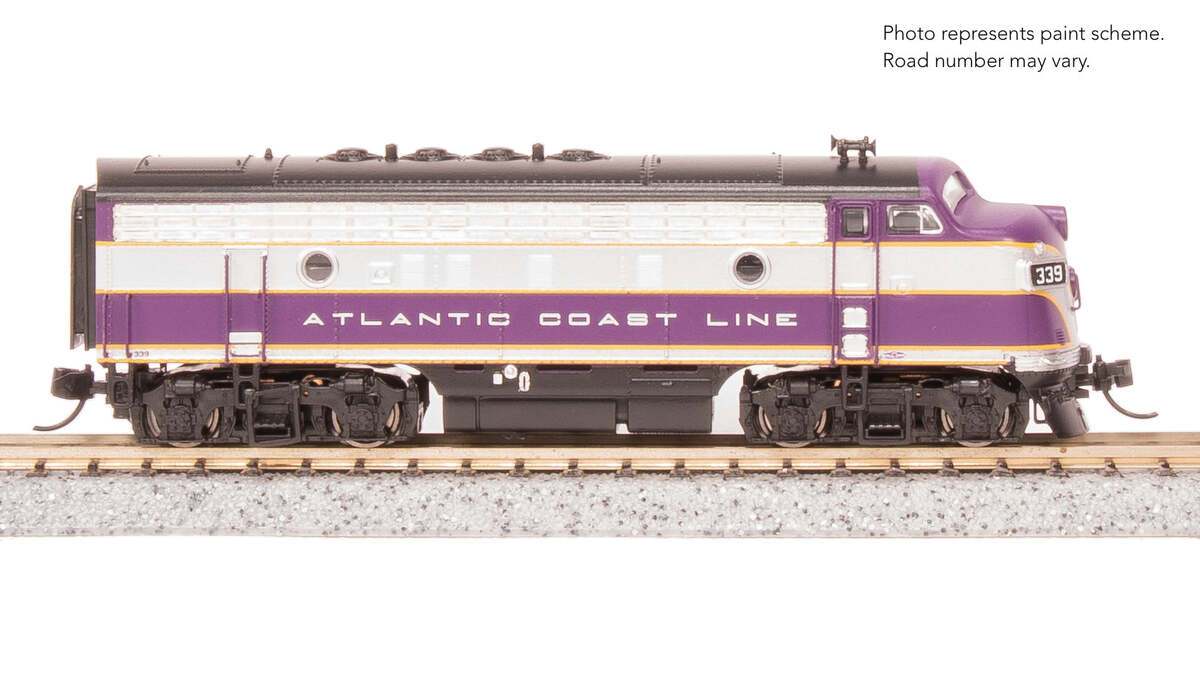 Broadway Limited 9221 N ACL EMD F3B Diesel Locomotive No-Sound/DCC-Ready #343B
