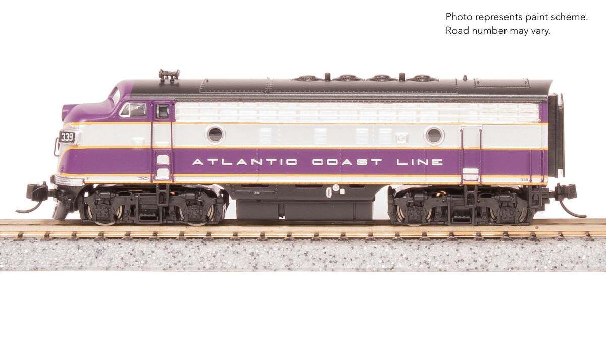 Broadway Limited 9221 N ACL EMD F3B Diesel Locomotive No-Sound/DCC-Ready #343B