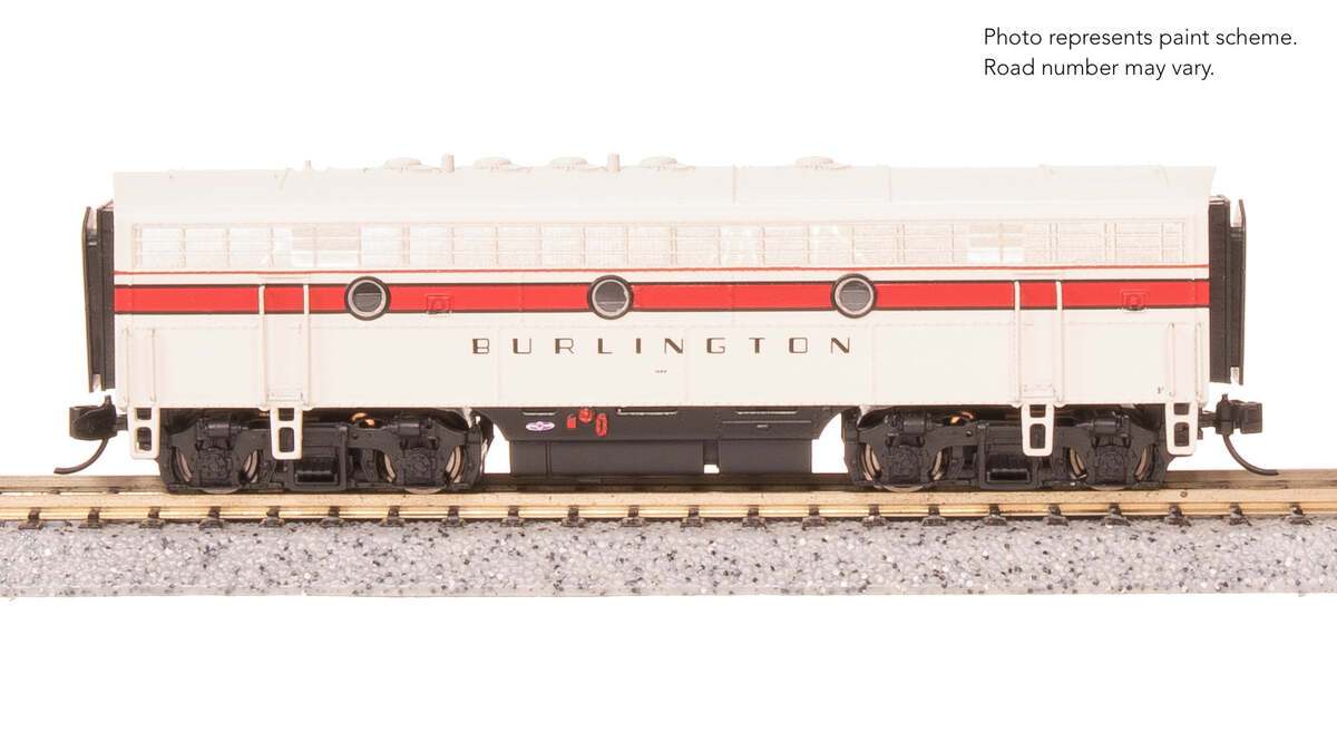 Broadway Limited 9280 N CBQ EMD F7B Diesel Locomotive No-Sound/DCC-Ready #169B