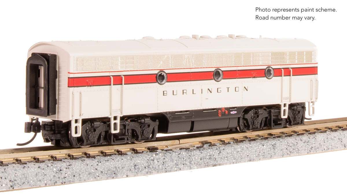 Broadway Limited 9280 N CBQ EMD F7B Diesel Locomotive No-Sound/DCC-Ready #169B