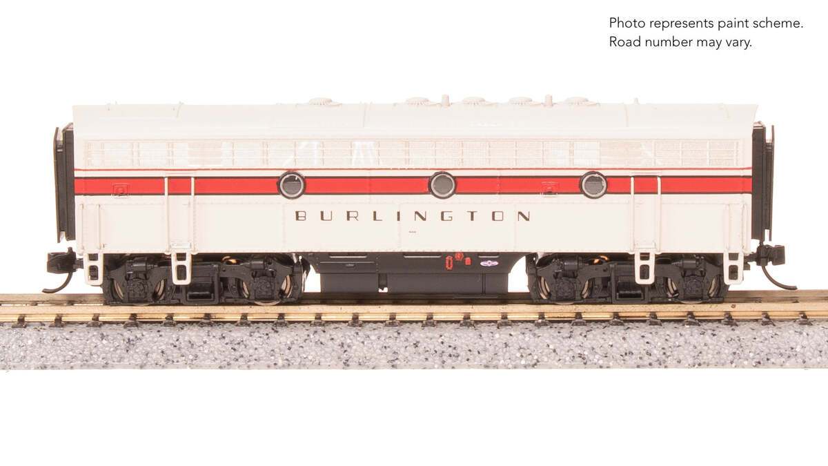 Broadway Limited 9280 N CBQ EMD F7B Diesel Locomotive No-Sound/DCC-Ready #169B