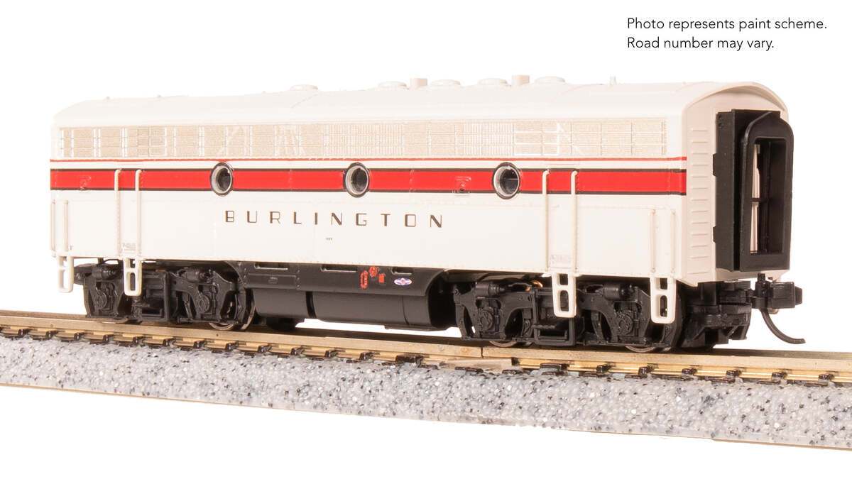 Broadway Limited 9280 N CBQ EMD F7B Diesel Locomotive No-Sound/DCC-Ready #169B