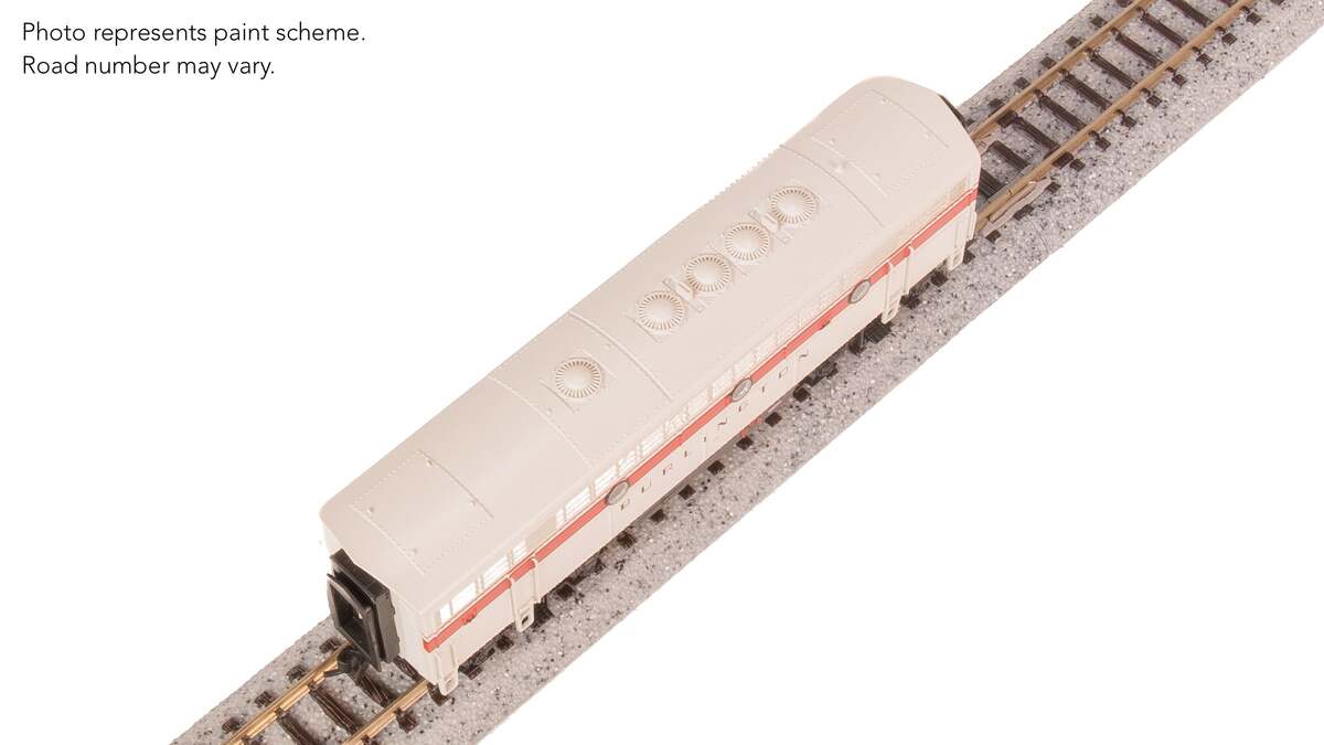 Broadway Limited 9280 N CBQ EMD F7B Diesel Locomotive No-Sound/DCC-Ready #169B