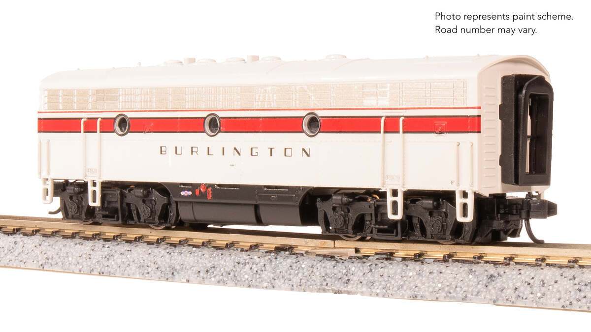 Broadway Limited 9280 N CBQ EMD F7B Diesel Locomotive No-Sound/DCC-Ready #169B