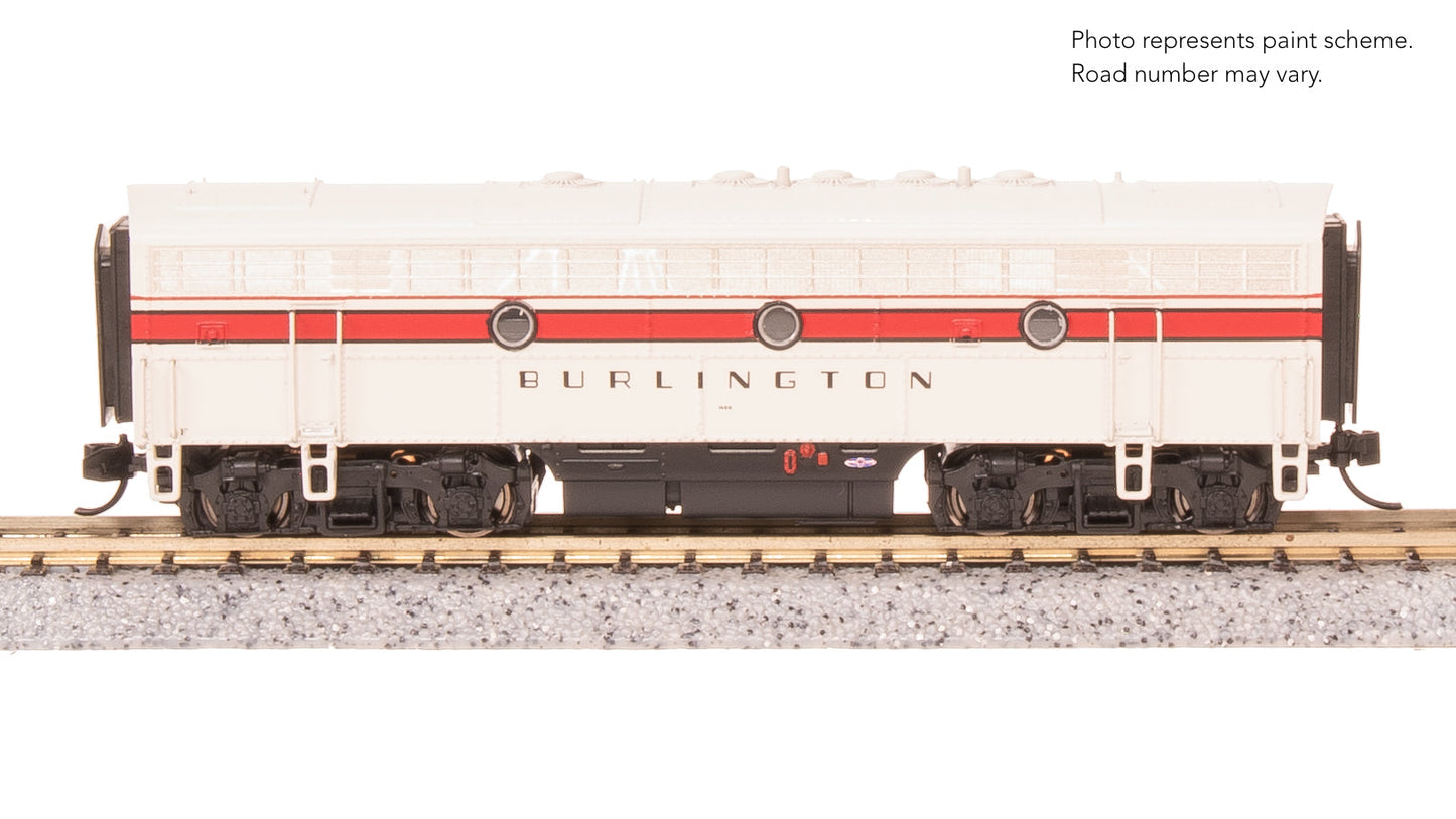 Broadway Limited 9279 N CBQ EMD F7A Diesel Locomotive No-Sound/DCC-Ready #169A