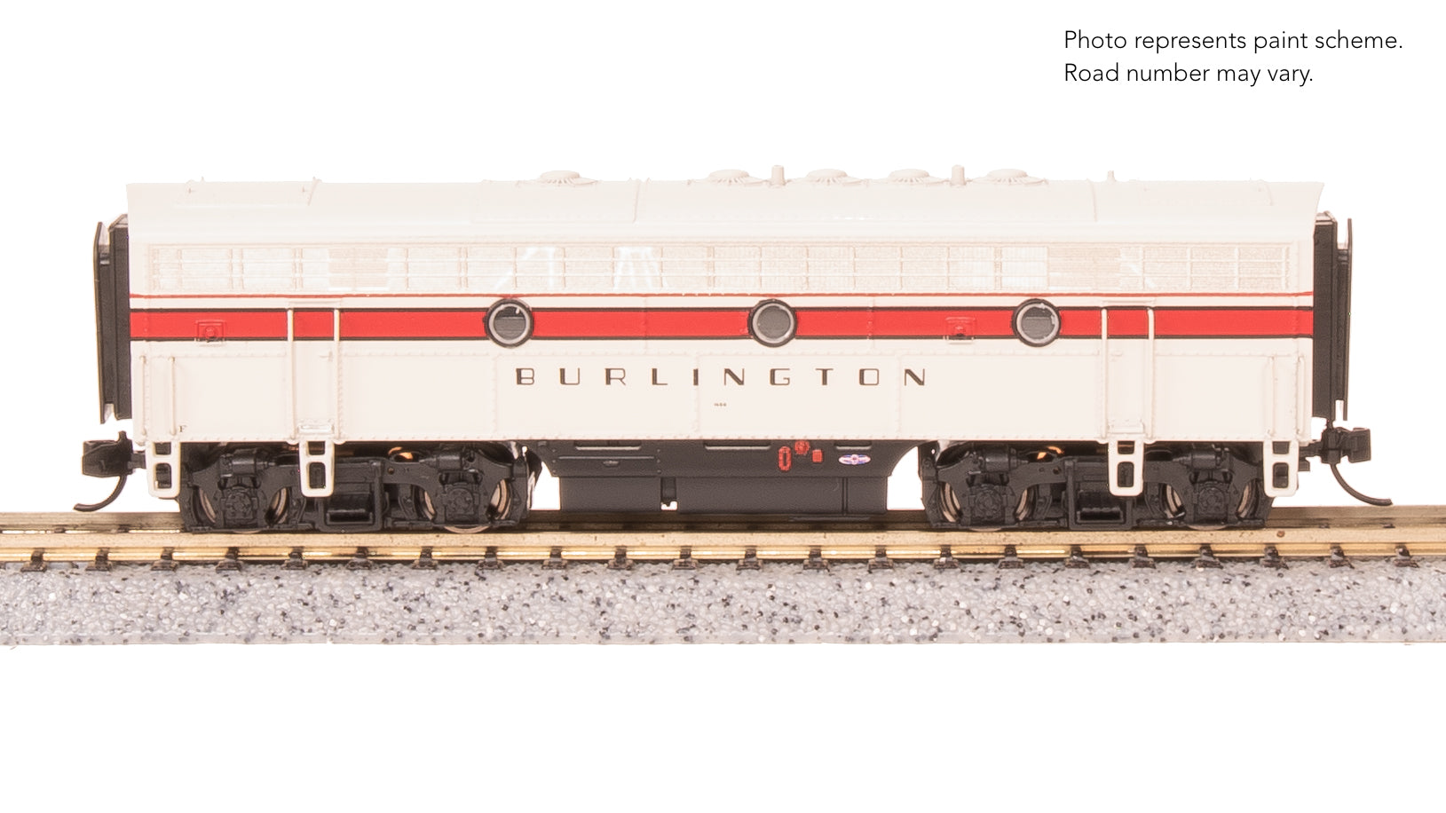 Broadway Limited 9279 N CBQ EMD F7A Diesel Locomotive No-Sound/DCC-Ready #169A