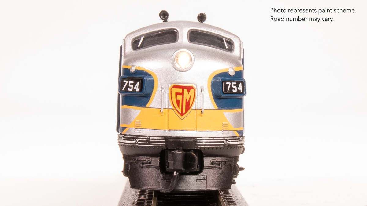 Broadway Limited 9225 N Demo EMD F3B Diesel Locomotive No-Sound/DCC-Ready #754B1