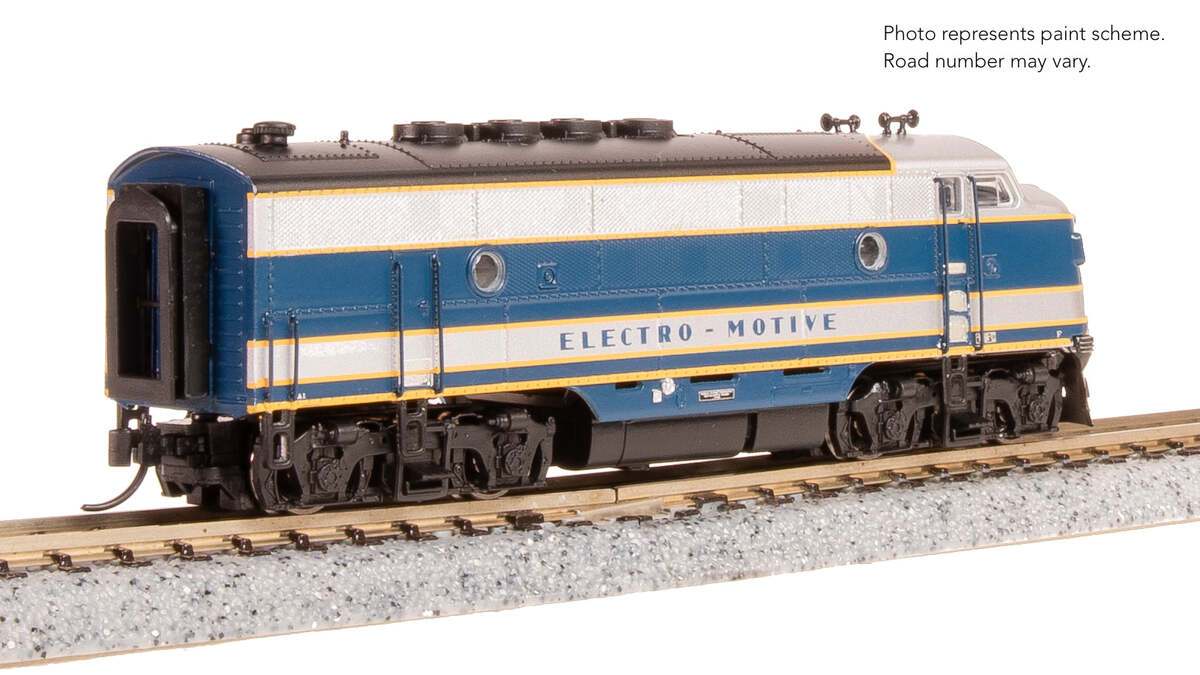Broadway Limited 9225 N Demo EMD F3B Diesel Locomotive No-Sound/DCC-Ready #754B1