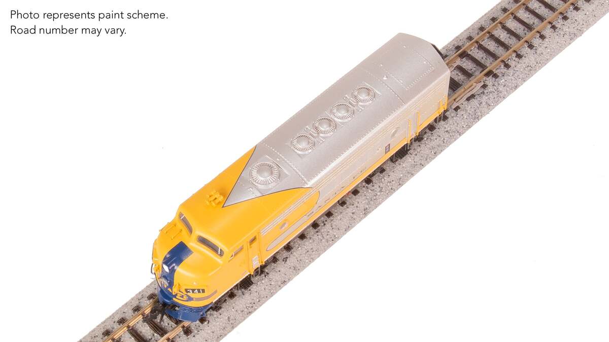 Broadway Limited 9277 N ATSF EMD F7A Diesel Locomotive No-Sound/DCC-Ready #344