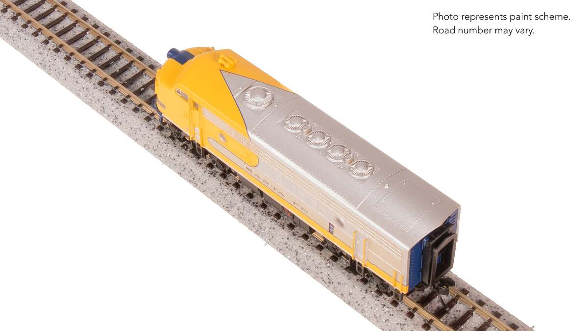 Broadway Limited 9277 N ATSF EMD F7A Diesel Locomotive No-Sound/DCC-Ready #344