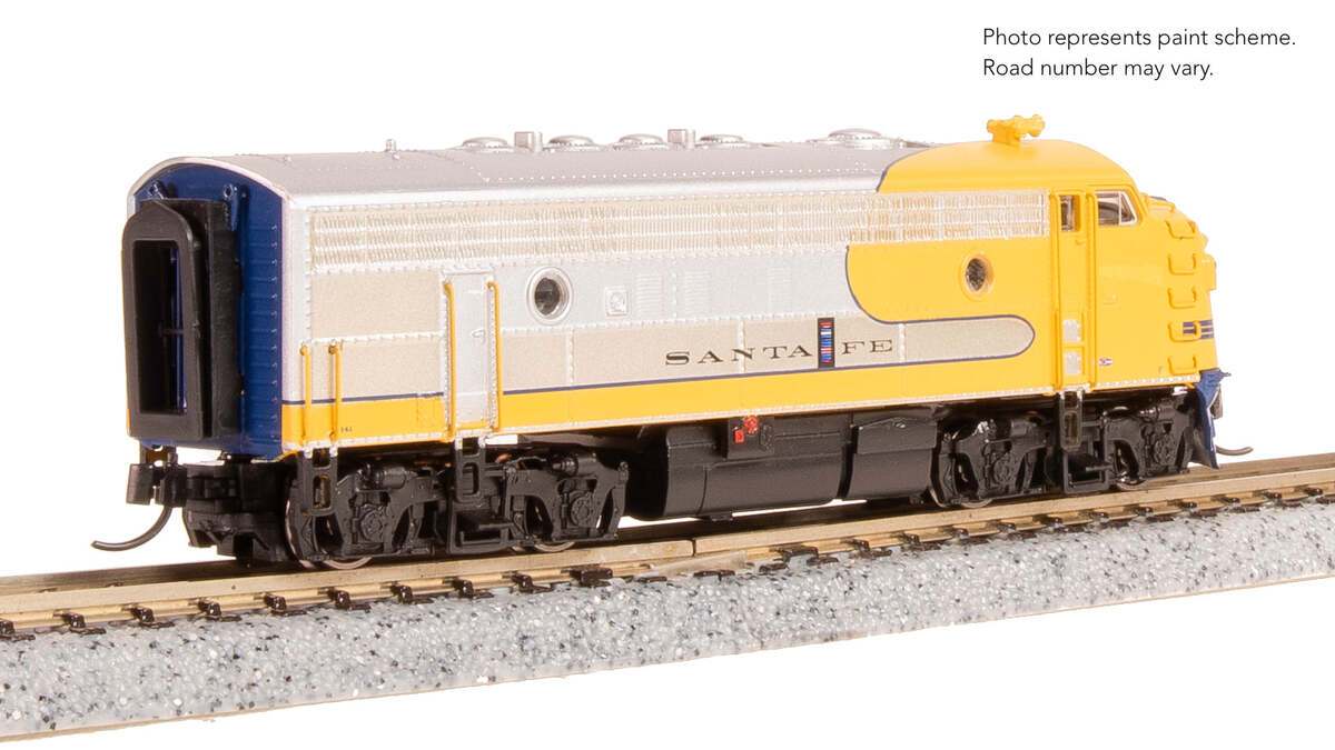Broadway Limited 9277 N ATSF EMD F7A Diesel Locomotive No-Sound/DCC-Ready #344