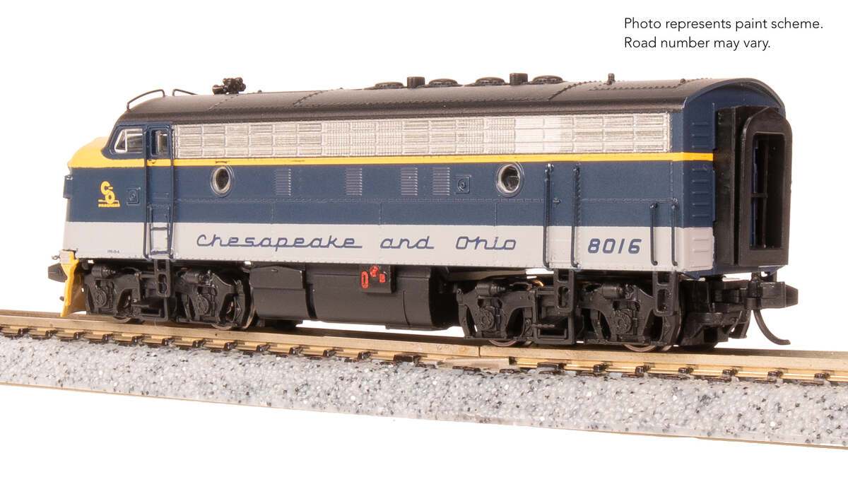 Broadway Limited 9203 N C&O EMD F3A Diesel Locomotive w/ Sound/DC/DCC #8016