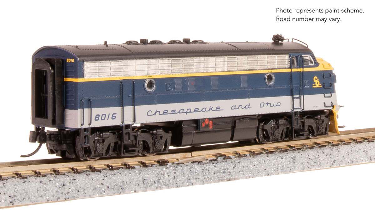 Broadway Limited 9203 N C&O EMD F3A Diesel Locomotive w/ Sound/DC/DCC #8016
