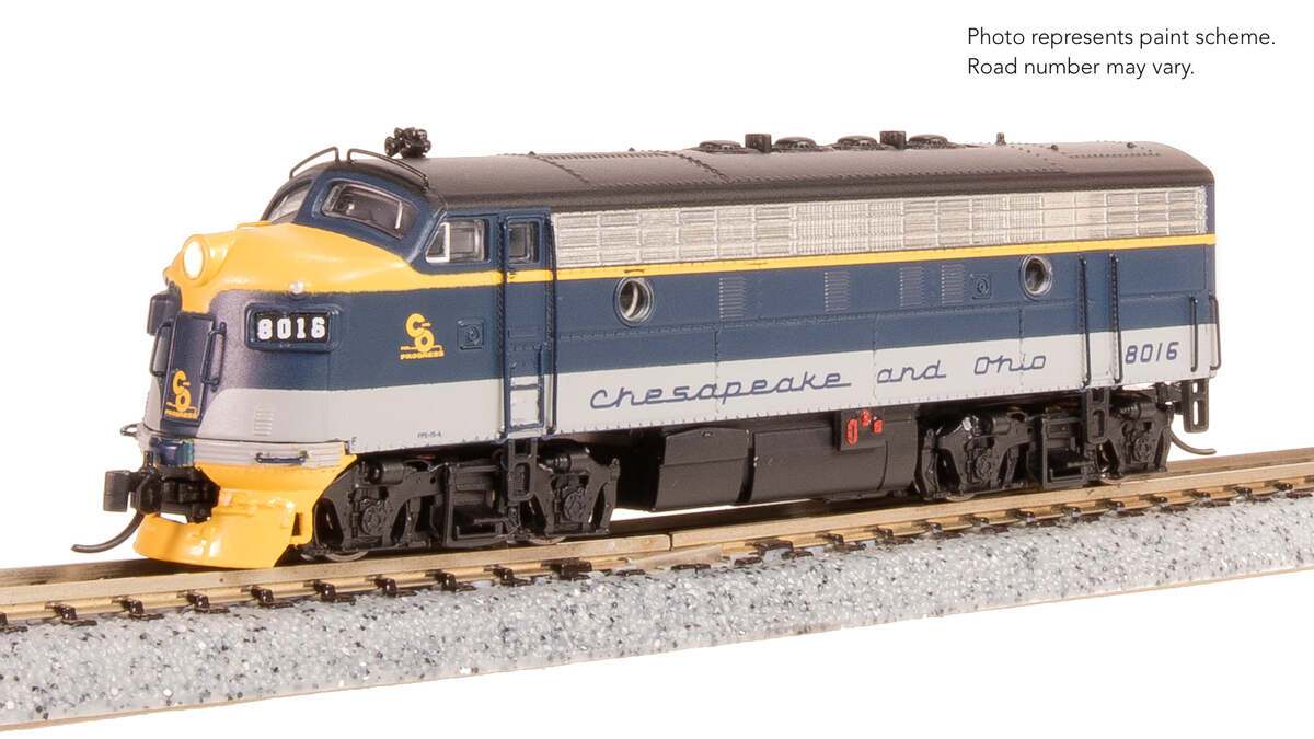 Broadway Limited 9203 N C&O EMD F3A Diesel Locomotive w/ Sound/DC/DCC #8016