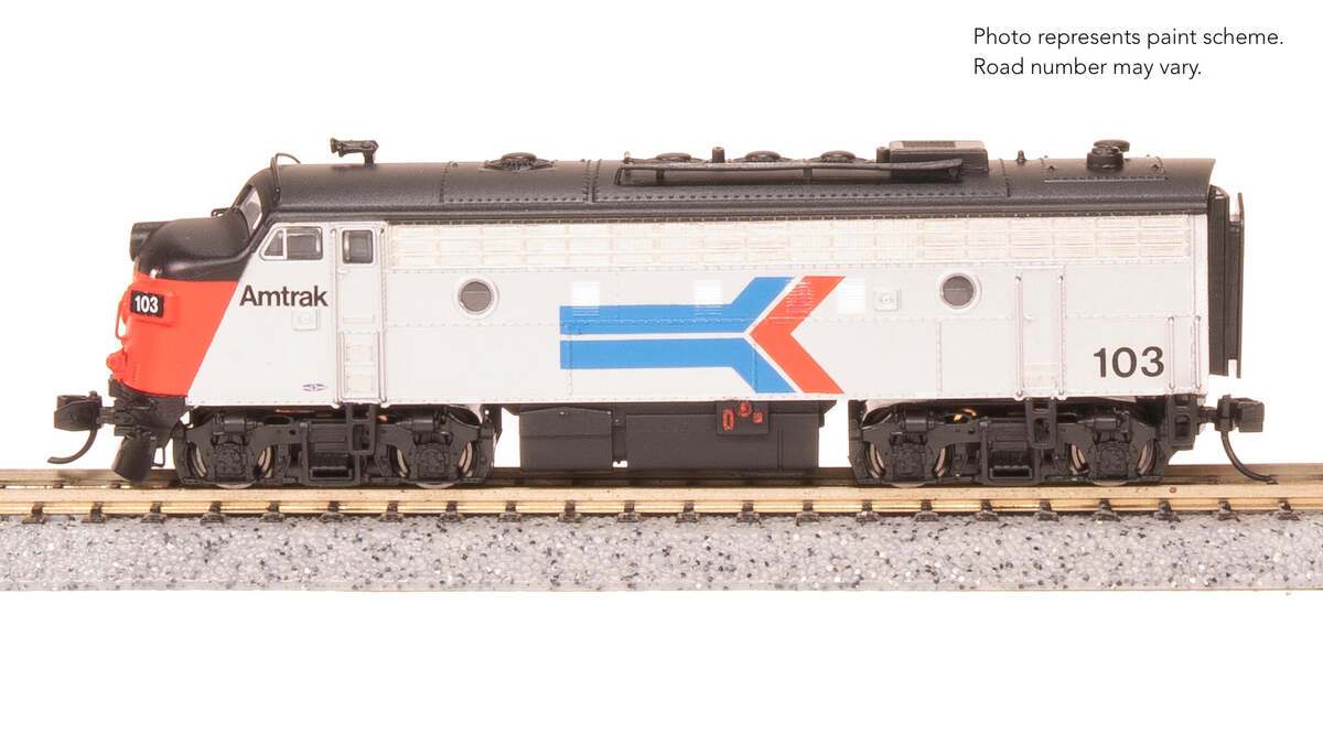 Broadway Limited 9241 N AMTK Ph. I EMD F7A Diesel Loco w/ Sound/DC/DCC #105