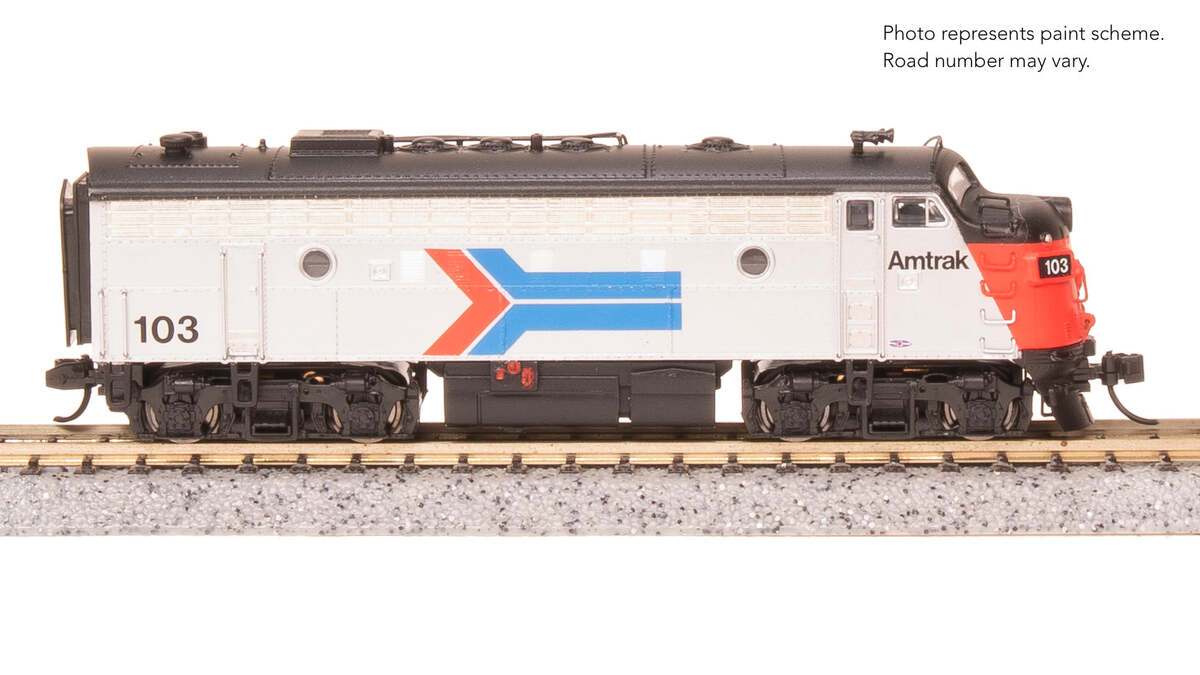 Broadway Limited 9241 N AMTK Ph. I EMD F7A Diesel Loco w/ Sound/DC/DCC #105
