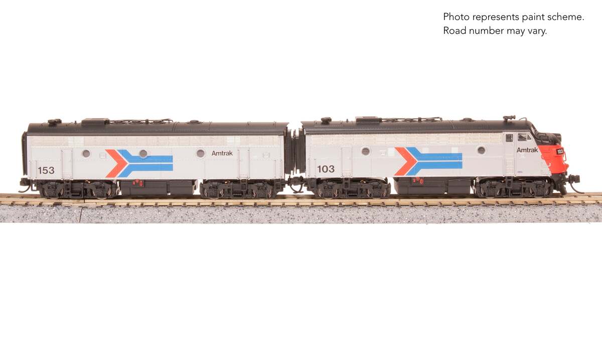 Broadway Limited 9241 N AMTK Ph. I EMD F7A Diesel Loco w/ Sound/DC/DCC #105