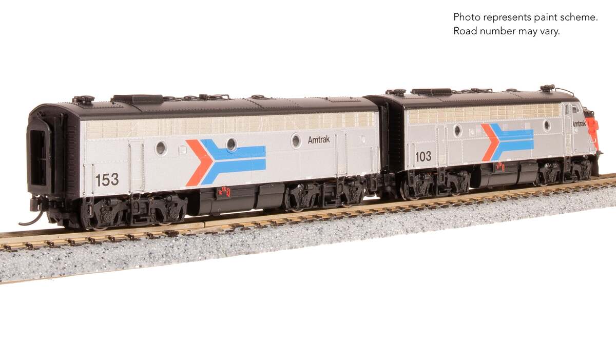 Broadway Limited 9241 N AMTK Ph. I EMD F7A Diesel Loco w/ Sound/DC/DCC #105