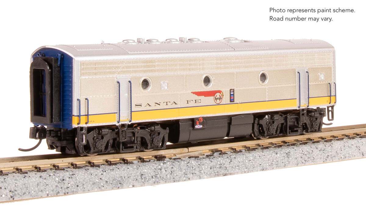 Broadway Limited 9245 N ATSF EMD F7B Diesel Locomotive with Sound/DC/DCC #348A