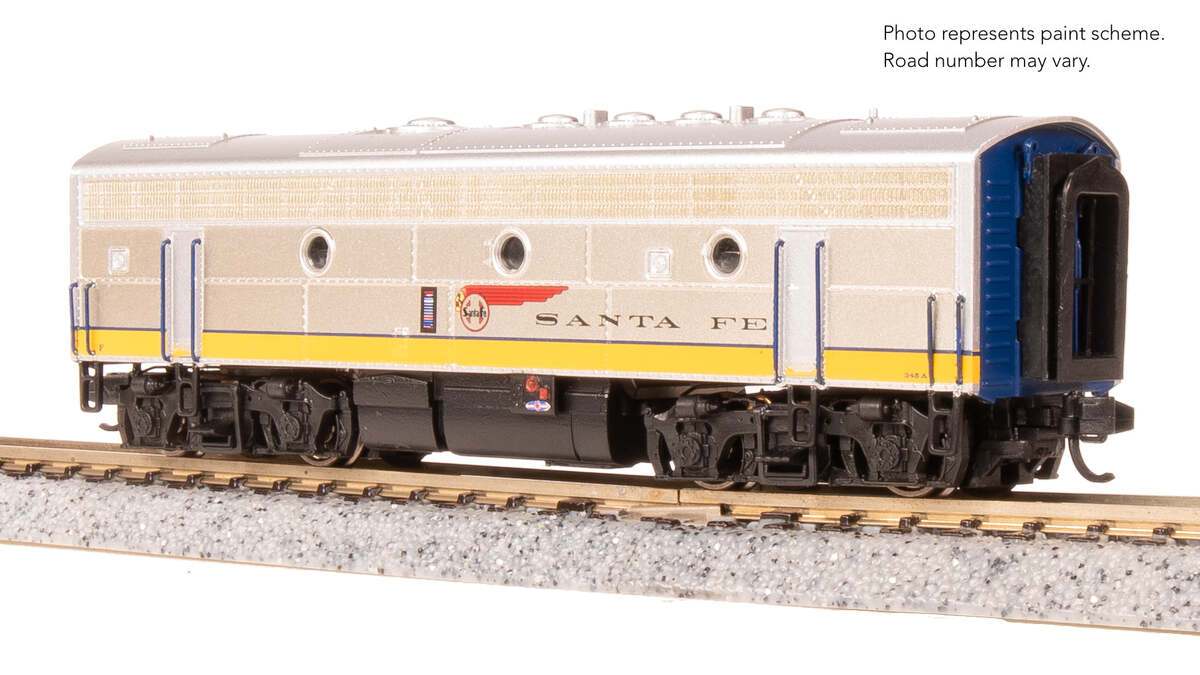 Broadway Limited 9245 N ATSF EMD F7B Diesel Locomotive with Sound/DC/DCC #348A